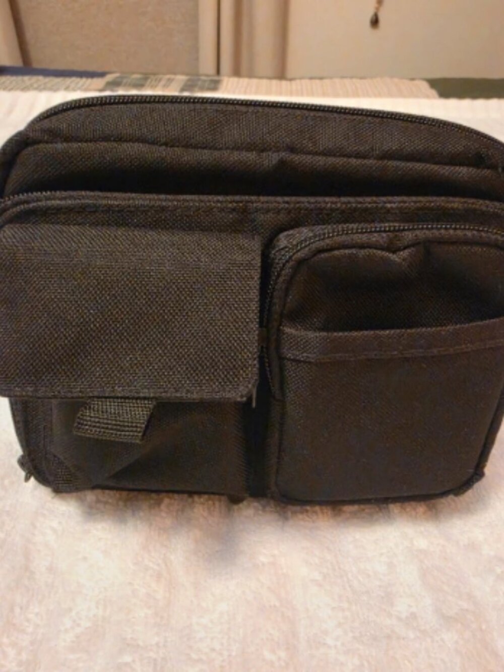 Multi-Pocket Utility Waist Bag / Fanny Pack with Adjustable Strap